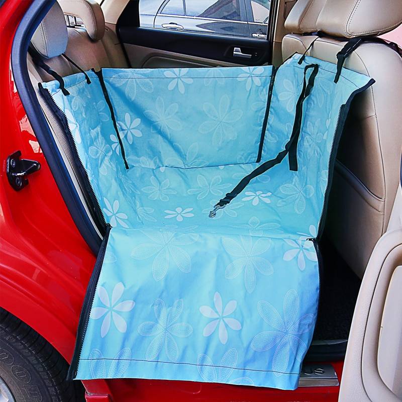 Dog's Two Tone Multifunction Car Seat Cover