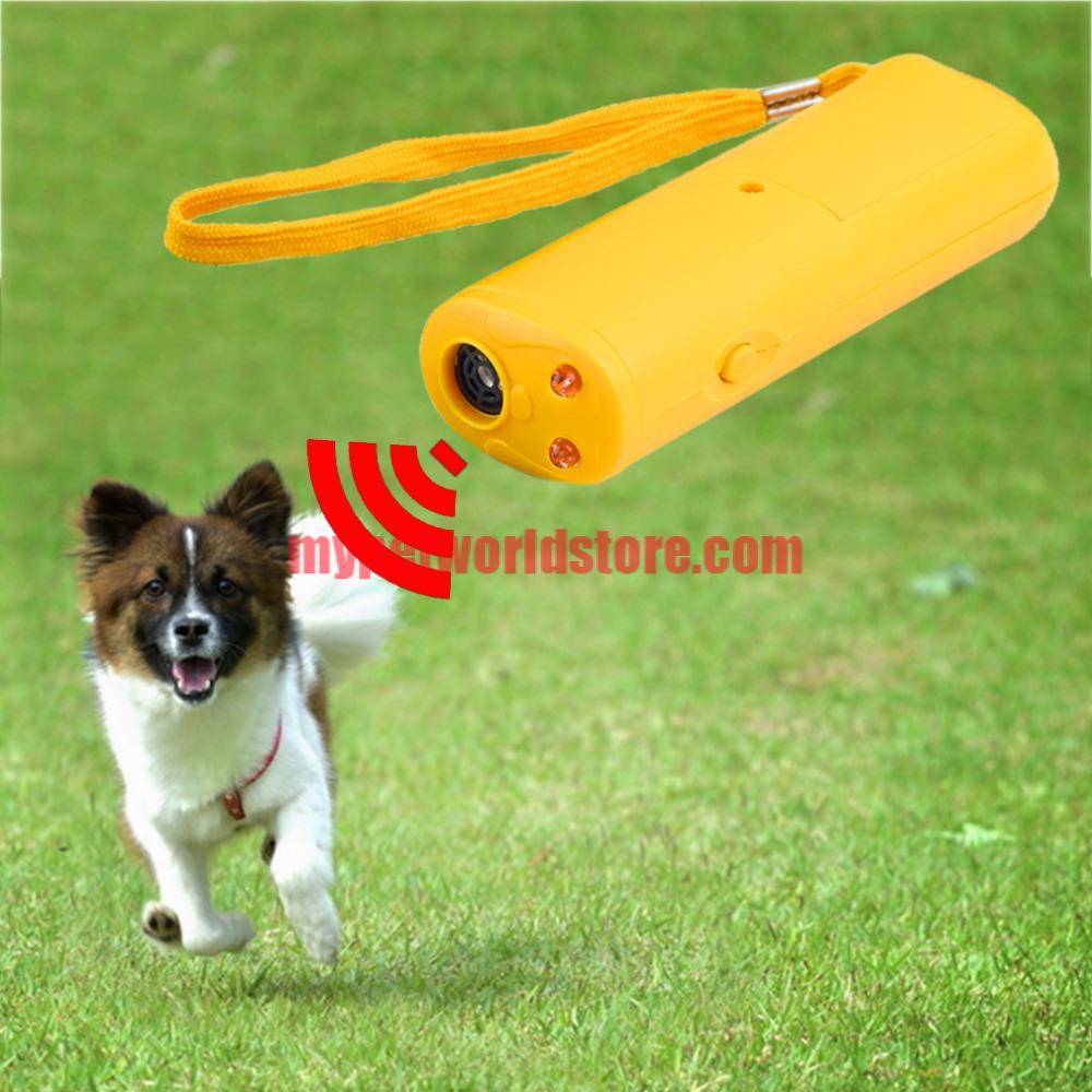 Dog's LED Ultrasonic Anti-Bark Training Device
