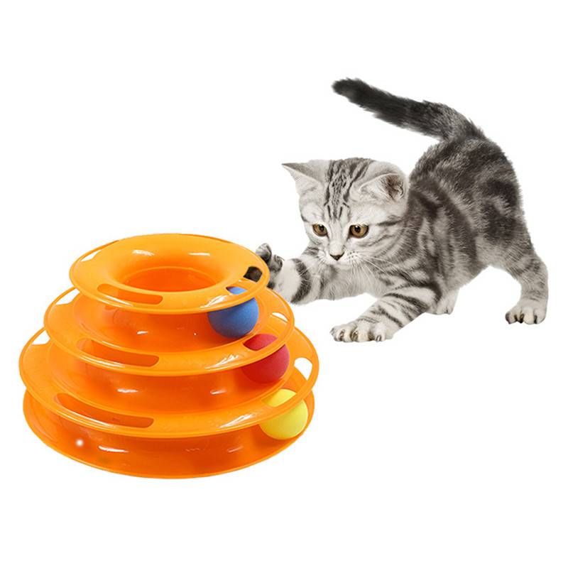 Cat’s Three Levels Tower Toy  My Pet World Store