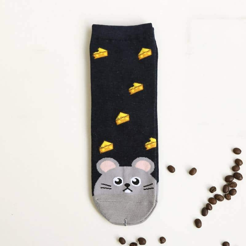 Women's Cute Cat Printed Socks