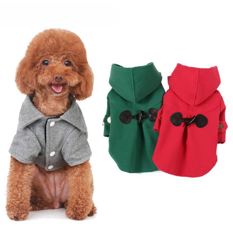 Casual Warm Hooded Coat for Dog