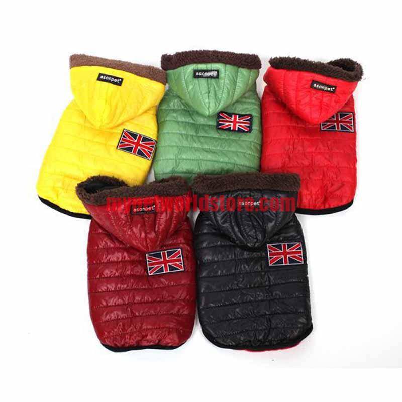 Cute Warm Hooded Dog's Vest