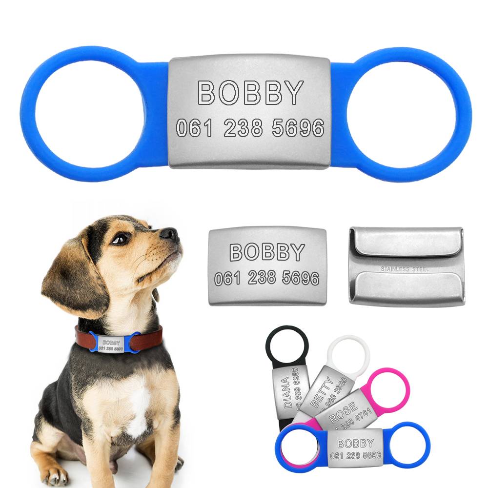 Dog's Personalized Stainless Steel ID Tags