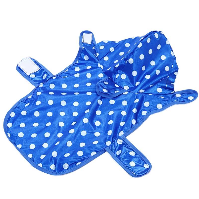 Polka Dot Printed Raincoat for Dogs  My Pet World Store