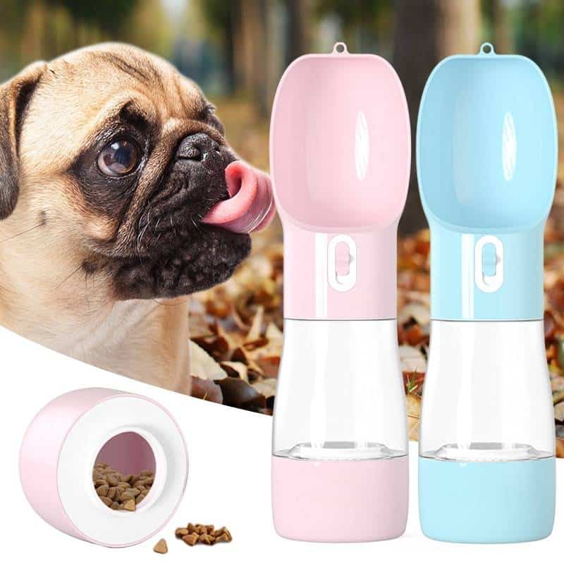 Portable Travel Dog Water Feeding Bottle Multifunctional  My Pet World Store