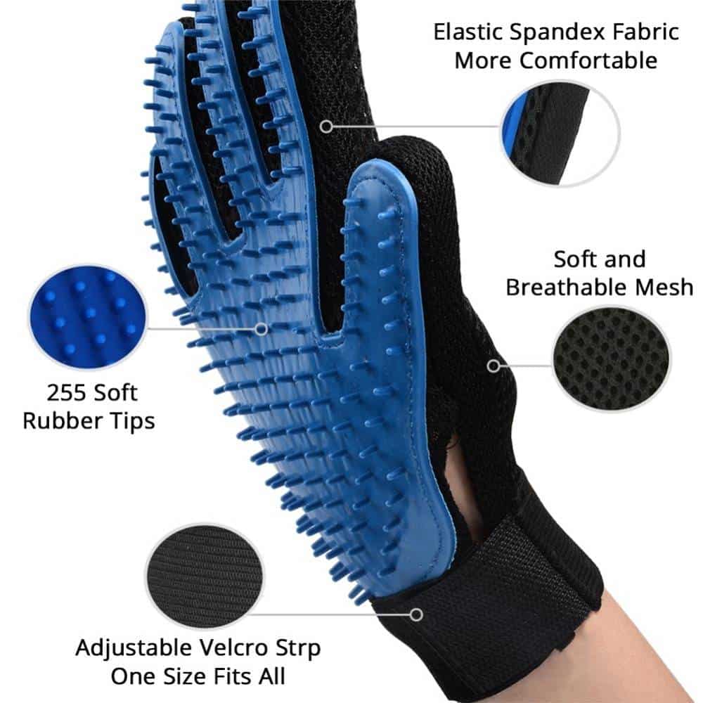 New Arrivals Silicone Pet Grooming Glove  My Pet World Store