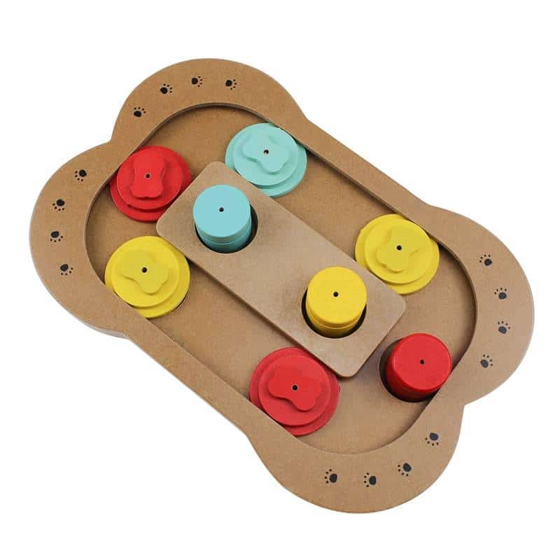 Dogs Educational Puzzle Treat Board