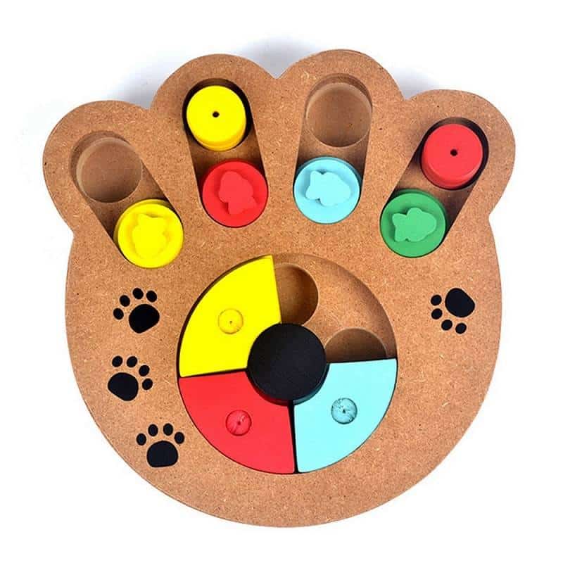 Dogs Educational Puzzle Treat Board