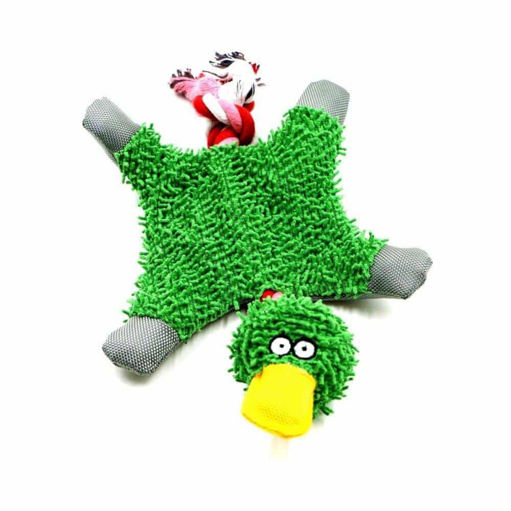Funny Fluffy Duck Plush Dog’s Toy  My Pet World Store
