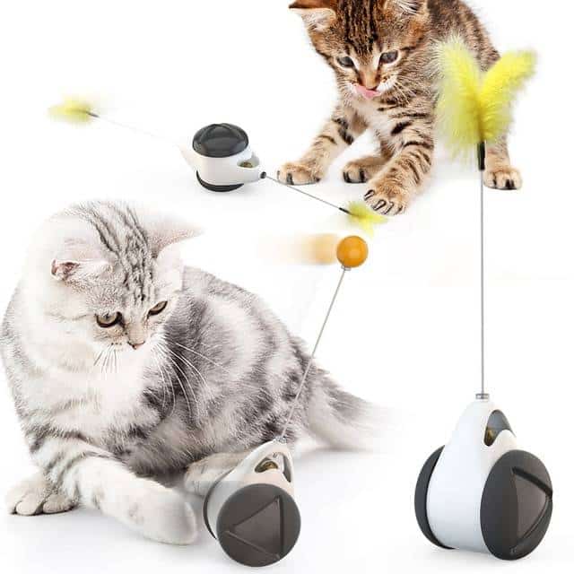 Cat Toys  Feather Ball Automatic