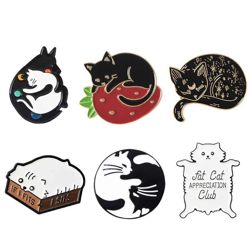 For Pet Fans Jewelry & Watches New Arrivals Cat Themed Metal Pin  My Pet World Store