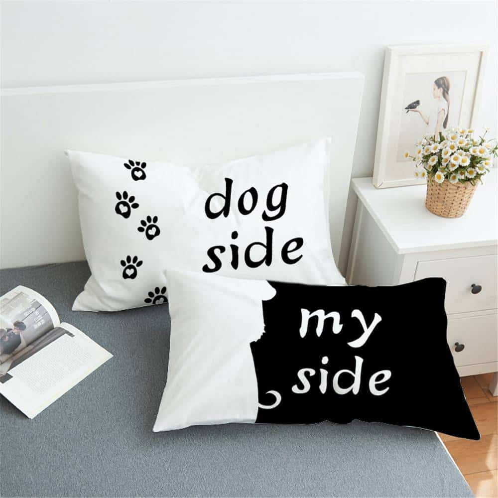 3D printing Bedding Dog Side Decorative Pillowcases