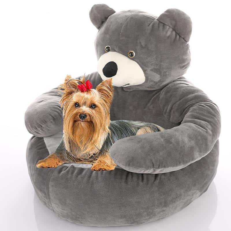 Super Soft Pet Bed Winter Warm Cute Bear Hug