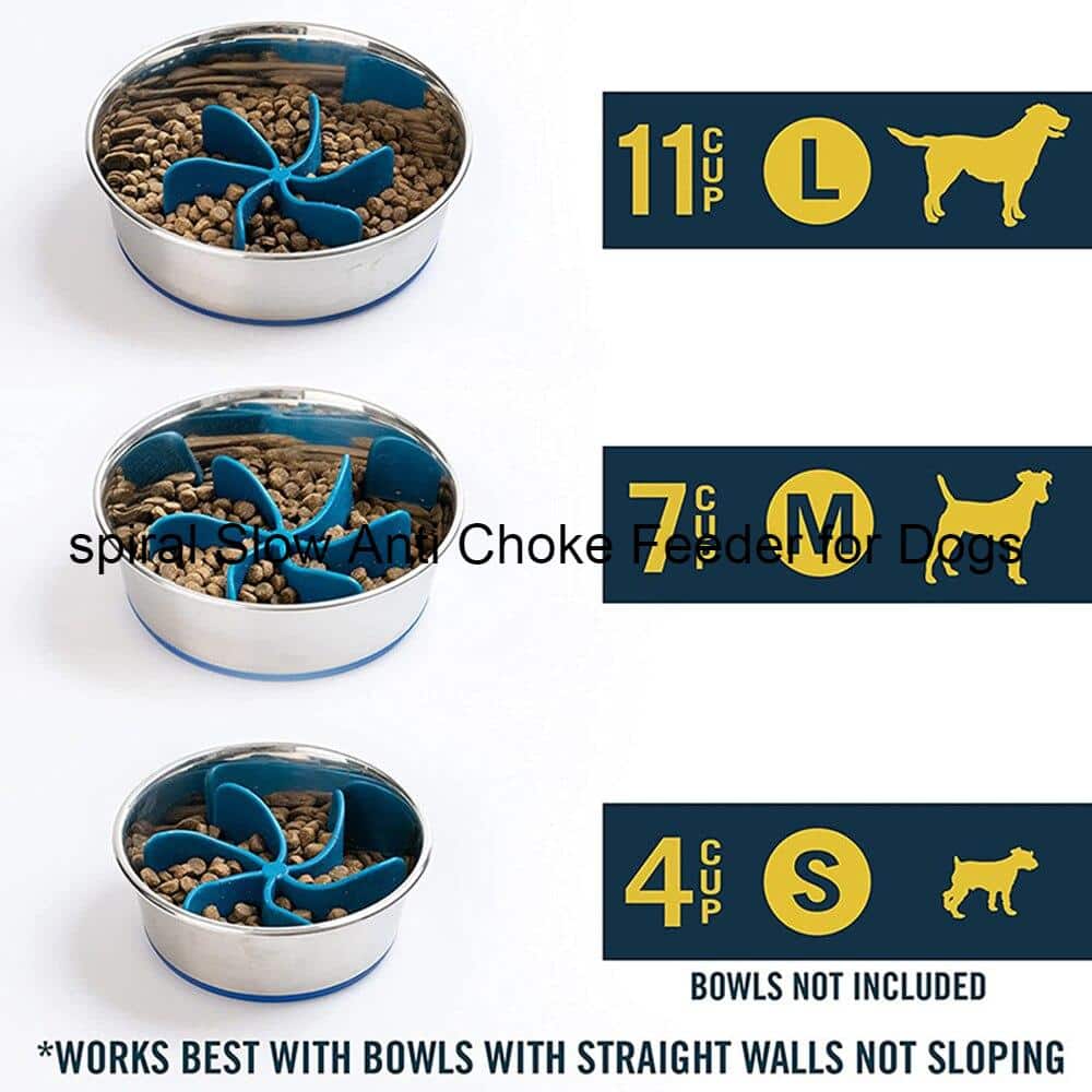 Spiral Slow Anti Choke Feeder for Dogs