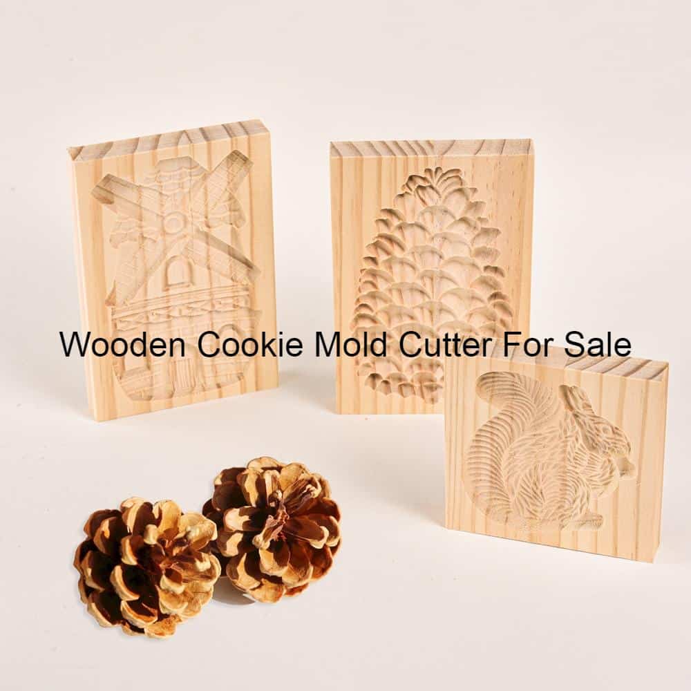 Wooden Cookie Pattern Cutter