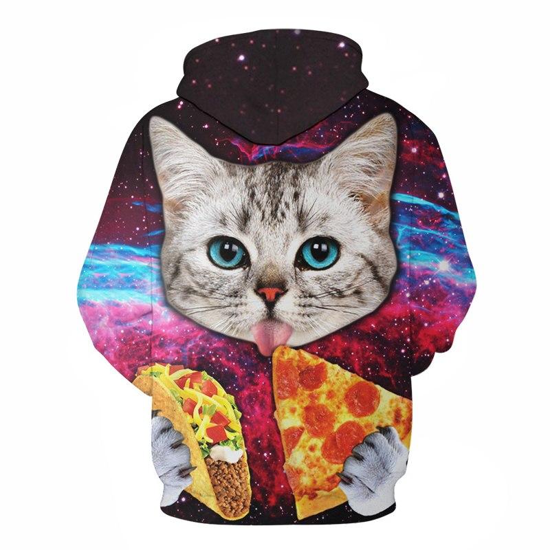 Pizza Cat Hoodies